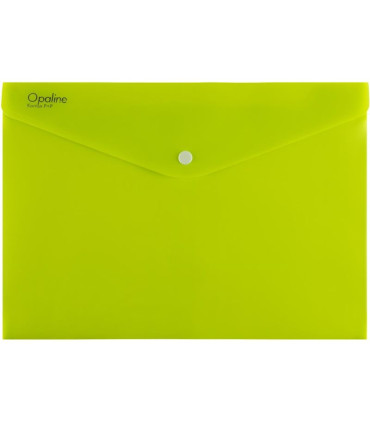 Zakládací pouzdro s drukem - A5, limetkově zelené