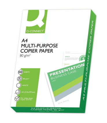 Papír do tiskárny Q-Connect A4 - 80 g/m2, CIE 146, 500 listů