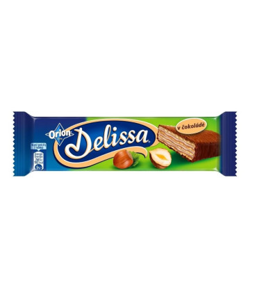 Oplatka Delisa lískooříšková v mléčné čokoládě, 33g