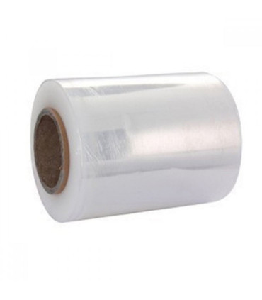 Stretchová fólie (granát) - 23 mic, role 10 cm, čirá