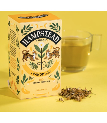 Bylinný čaj Hampstead - heřmánkový, bio, 20 x 1,25 g