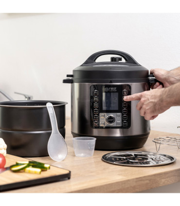 FIRST AUSTRIA Elektrický tlakový hrnec, FA-5130-2-SI, 6 litrů