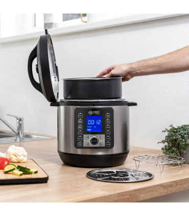 FIRST AUSTRIA Elektrický tlakový hrnec, FA-5130-2-SI, 6 litrů