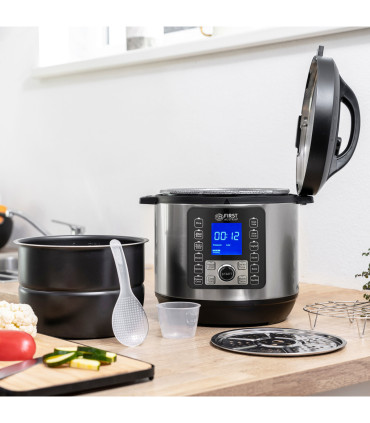 FIRST AUSTRIA Elektrický tlakový hrnec, FA-5130-2-SI, 6 litrů