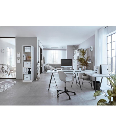 Katalogová kniha Leitz WOW - A4, 20 kapes, bílá