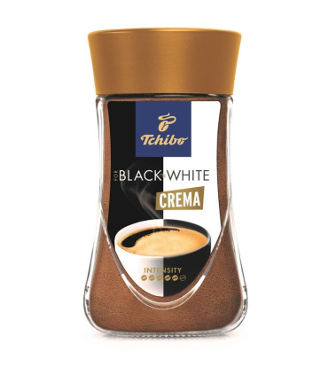 Instantní káva Tchibo - Black and White Crema, 180 g