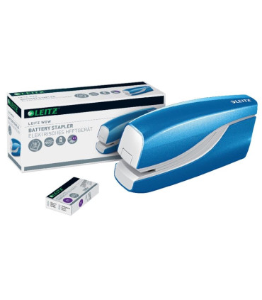 Elektrická sešívačka Leitz NeXXt 5566 - 10 listů, metalicky modrá