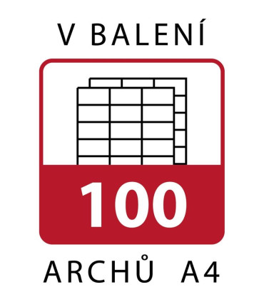 Univerzální etikety S&K Label - bílé, 96 x 50,8 mm, 1000 ks