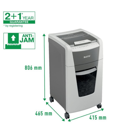 Skartovačka Leitz IQ AutoFeed 300 P4 - P4, řez na částice 4 x 30 mm