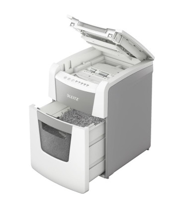 Automatická skartovačka Leitz IQ AutoFeed 100 - P5, řez na mikročástice 2 x 15 mm