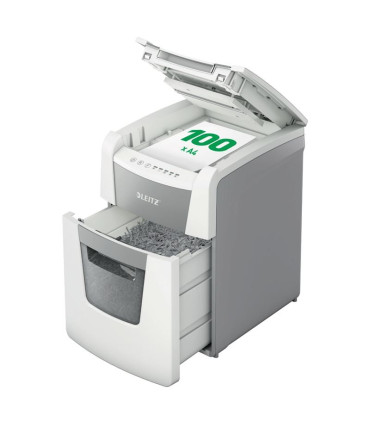 Automatická skartovačka Leitz IQ AutoFeed 100 - P4, řez na částice 4 x 30 mm