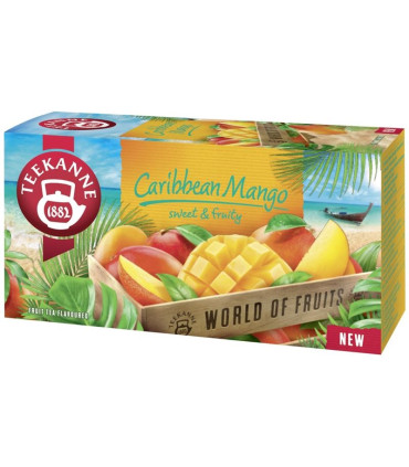 Ovocný čaj Teekanne - Carribbean Mango 20x2,25g