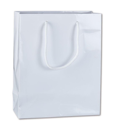 Dárková taška - A4, bílá, 1 ks
