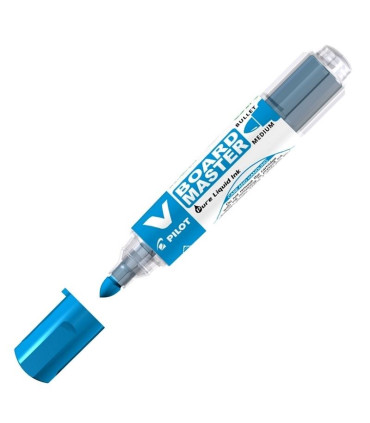 Popisovač Pilot V Board Master - kulatý hrot, modrý