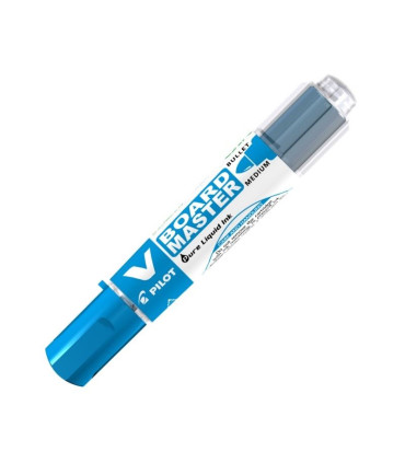 Popisovač Pilot V Board Master - kulatý hrot, modrý