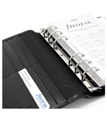 Diář Filofax Metropol - A6, týdenní, černý