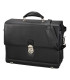 Alassio aktovka MONZA, kůže, uzamykatelná, černá