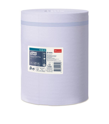 Papírové ručníky v roli Tork - M2, 2vrstvé, modré, 6 rolí (128207)