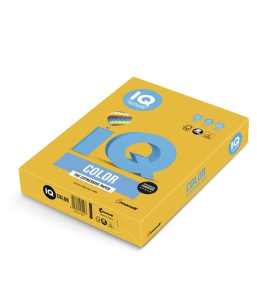 Barevný papír IQ Color A4 - AG10, starozlatý, 80g/m2, 500 listů