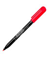 Permanentní popisovač Centropen 2846 - kulatý hrot, červený