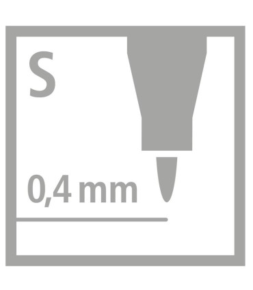 Permanentní popisovač STABILO OHPen universal 841S - černý
