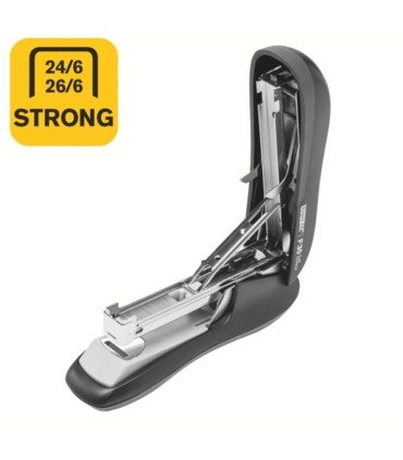 Sešívačka Rapid F30 - 30 listů, ploché sešívání, červená