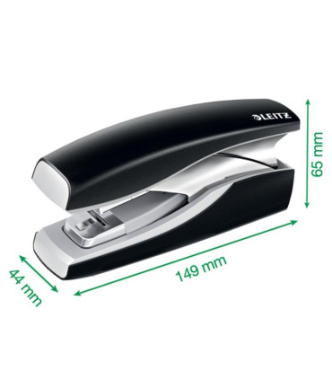 Sešívačka Leitz NeXXt Softpress - 30 listů, černá