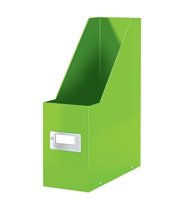 Stojan na časopisy Leitz WOW Click & Store - 10,3 cm, zelený