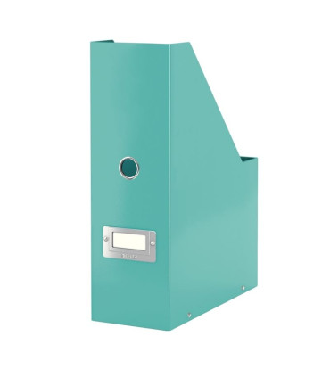 Stojan na časopisy Leitz WOW Click & Store - 10,3 cm, ledově modrý