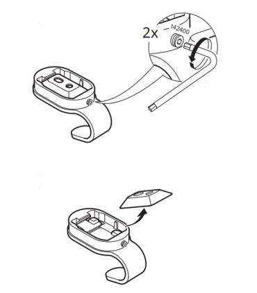 Koupelnové háčky nerezavějící ocel, 2 ks