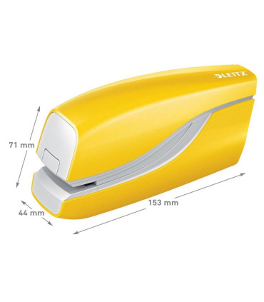 Elektrická sešívačka Leitz NeXXt 5566 - 10 listů, metalicky žlutá