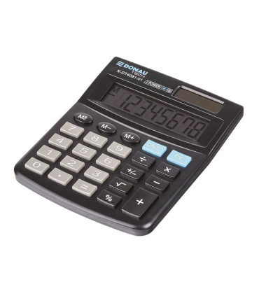 Stolní kalkulačka DONAU TECH, K-DT4081 - 8míst, černá