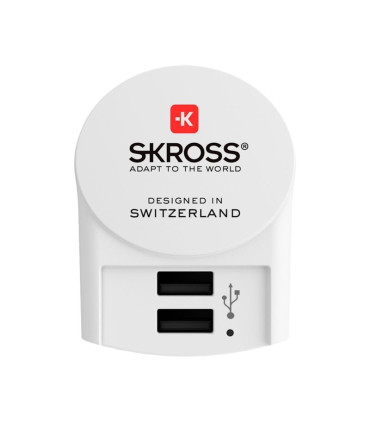Nabíjecí adaptér Skross SWITZERLAND - 2 USB výstupy