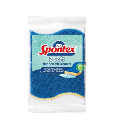 Houbička na nádobí - viskózní, 2 ks