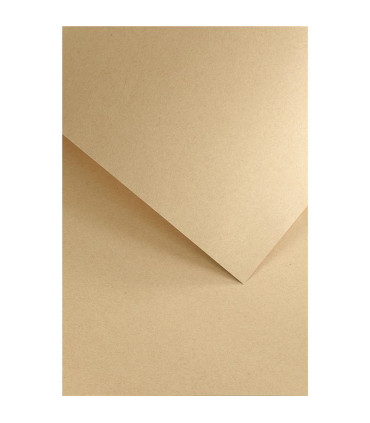 Ozdobný papír A4 Nature - 220 g/m2, tmavě béžový, 20 listů