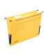 Závěsné desky Leitz Alpha s bočnicemi - žluté, 25 ks