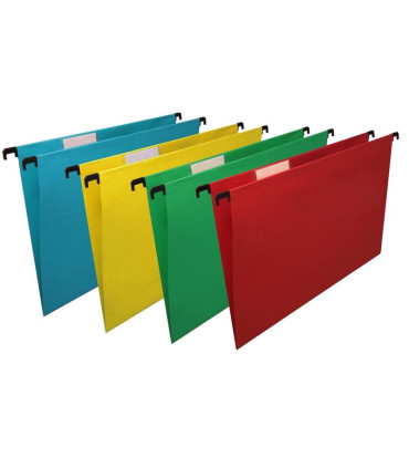 Závěsné papírové desky žluté, 25 ks