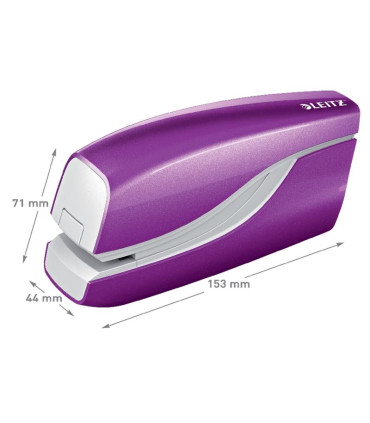 Elektrická sešívačka Leitz NeXXt 5566 - 10 listů, purpurová