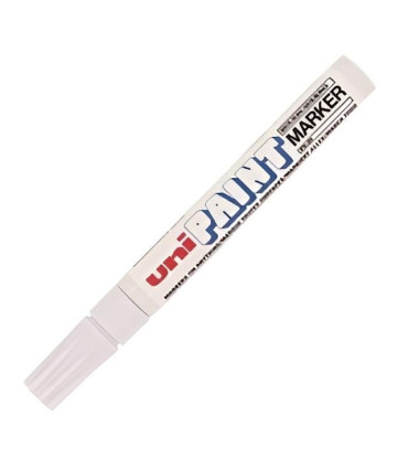 Permanentní lakový popisovač UNI PX-20, bílý