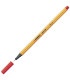 Liner STABILO point 88 - 0,4 mm, červený, 10 ks