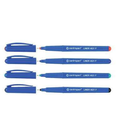 Liner Centropen 4621, 0,3 mm, černý, 10 ks