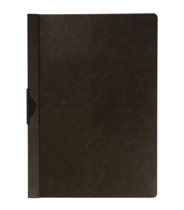 Zakládací desky s klipem Q-Connect - A4, kapacita 60 listů, černé, 25 ks