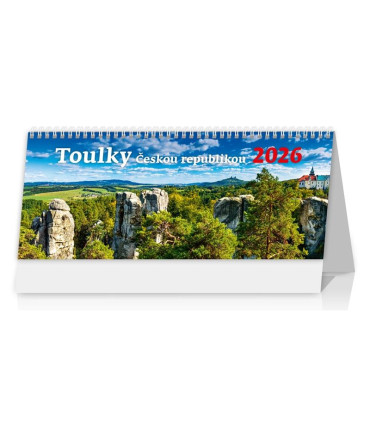 Stolní kalendář 2026 Toulky Českou republikou