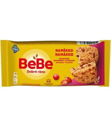 BeBe Dobré ráno NaMěkko - brusinka s ovocem, 50 g