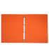 Prešpánový 4kroužkový pořadač - A4, 2 cm, oranžový