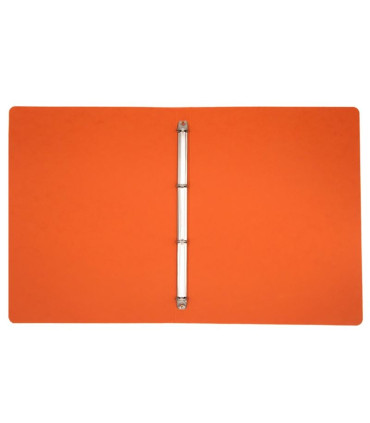 Prešpánový 4kroužkový pořadač - A4, 2 cm, oranžový