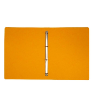 Prešpánový 4kroužkový pořadač - A4, 2 cm, žlutý