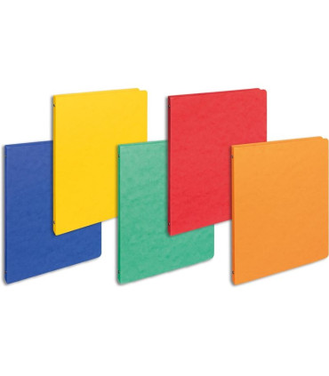 Prešpánový 4kroužkový pořadač - A4, 2 cm, žlutý