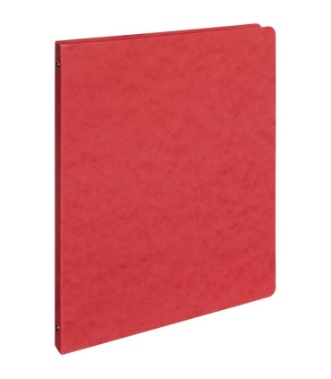 Prešpánový 4kroužkový pořadač - A4, 2 cm, červený