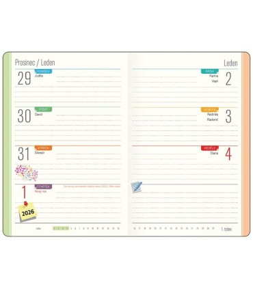 Školní diář STUDENT - Skate 2025/2026